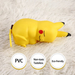 Light up your collection with the Pikachu LED action figure! 10cm posable Pokemon toy with glowing LED, perfect gift for kids, fans & collectors.
