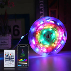 10 Meter Smart RGB Fairy Lights with App & Remote Control | Music Sync Waterproof LED String Lights for Room, Party & Outdoor Decoration