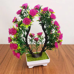 Fancy Artificial Flowers Plant for Home, Office & Kitchen Décor – Multi-Color Plastic Decoration