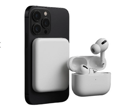 ANC Wireless Earbuds + 5000mAh Magnetic Fast Charger | Premium Sound & Pocket Power | PowerBeats Compact Combo