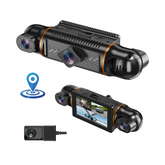 M99 4-Lens WiFi Dash Cam – Full HD 360° View, Night Vision, Touchscreen, 256GB Support