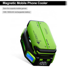 X111 Magnetic Wireless Phone Cooler – Turbo Fan & Semiconductor Cooling with RGB Lighting
