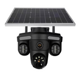 12MP Outdoor PTZ Wi‑Fi Security Camera – Triple Lens, 30× Zoom & Color Night Vision