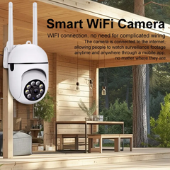 A7 Dual Antenna WiFi Security Camera | 1080P HD Smart CCTV with Night Vision, Motion Detection & Two-Way Audio