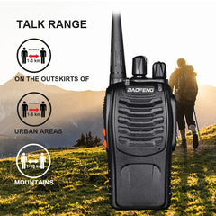 Baofeng BF‑888S UHF Two‑Way Radio – 5W Handheld Walkie-Talkie with VOX & Flashlight
