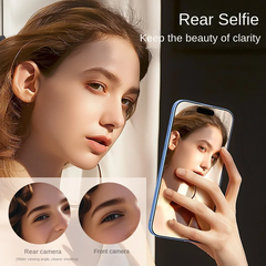 Magnetic Wireless Selfie Screen for iPhone – Rear Camera Mirror Display for Vlogging & Reels