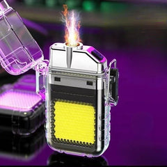 USB Rechargeable Mini Keychain Arc Lighter | Windproof Plasma Flameless Lighter for Travel, Camping & Daily Use …