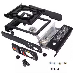 Portable Outdoor Butane Gas Camping Stove – High Pressure Burner with Piezo Ignition & Carrying Case