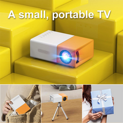 YG300 Mini Projector – Portable LED Home Cinema Projector for Kids, Teens & Gifting