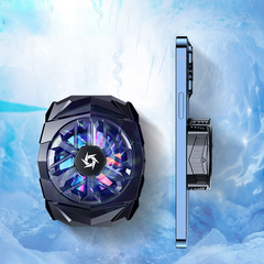 SL03 Wireless Phone Cooler – Turbo Fan & Semiconductor Cooling with 1000 mAh Battery & RGB Lights