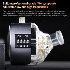 KZ Castor IEM – Dual Dynamic Driver Earphones with Adjustable Tuning & Enhanced Bass