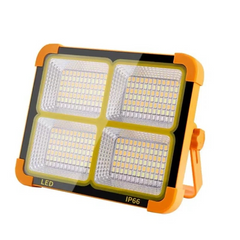 IP66 Waterproof Solar Light Outdoor – Rechargeable Emergency Lamp for Home & Camping