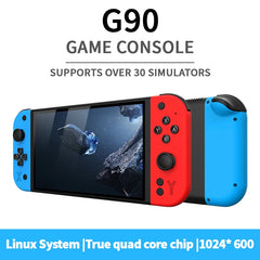 G90 Retro Handheld Gaming Console – 7" IPS Screen, 4000mAh Battery, 128GB TF Support