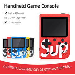 Sup Retro Game Console 400-in-1 – Handheld Gaming Device for Kids & Retro Lovers